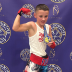 Junior Boxer Frank Baker