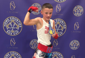 Junior Boxer Frank Baker